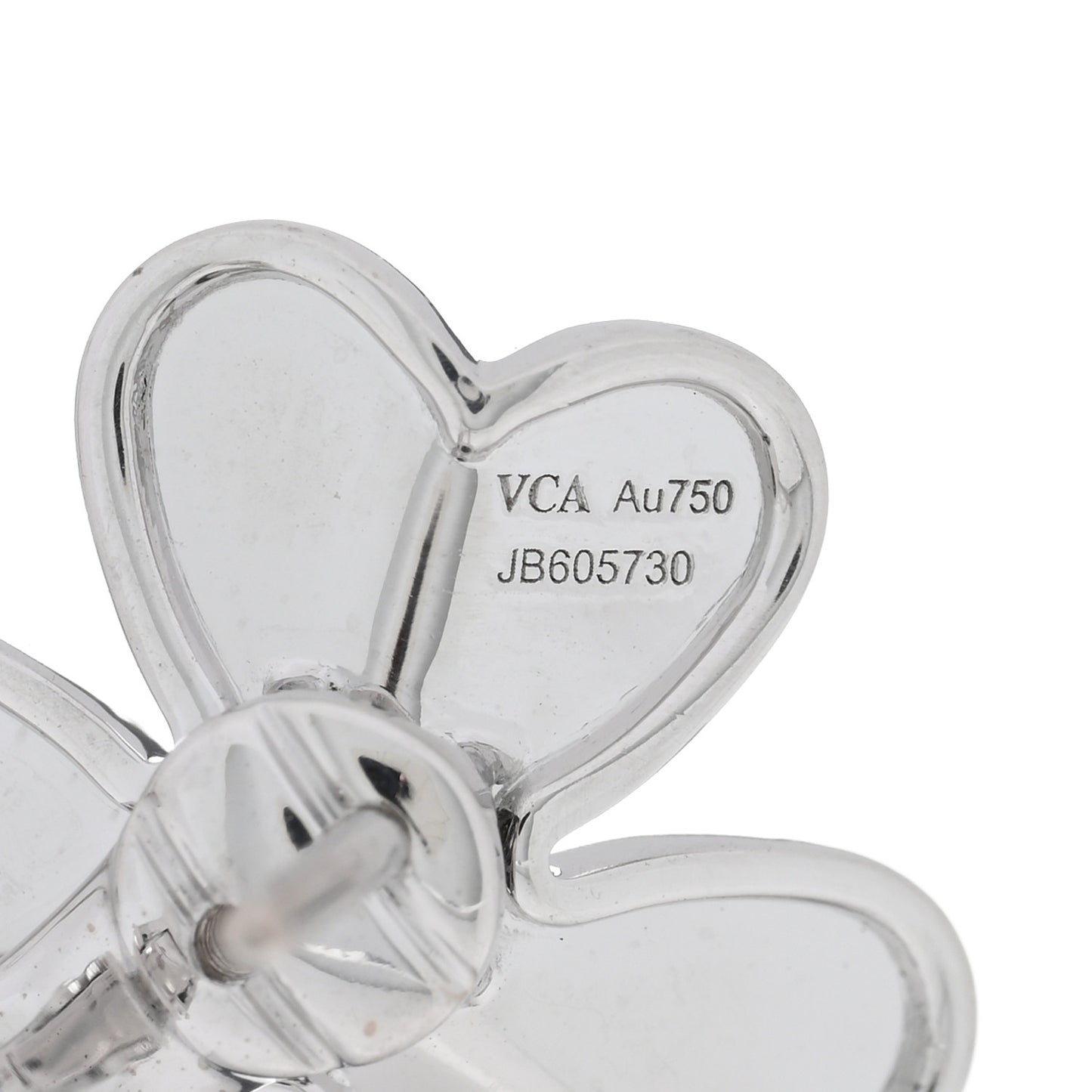 18K White Gold Diamond Small Frivole Earrings