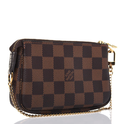Louis Vuitton Damier Ebene Mini Pochette Accessories 3 of 14