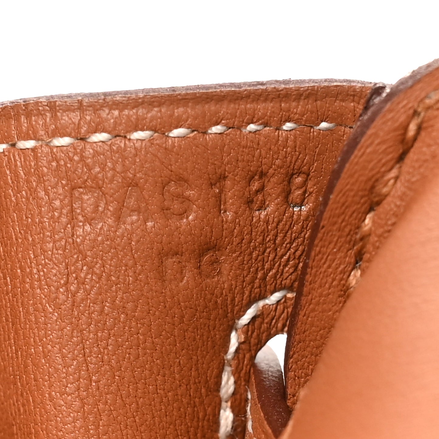 Swift Horseshoe Birkin 25 Craie Gold