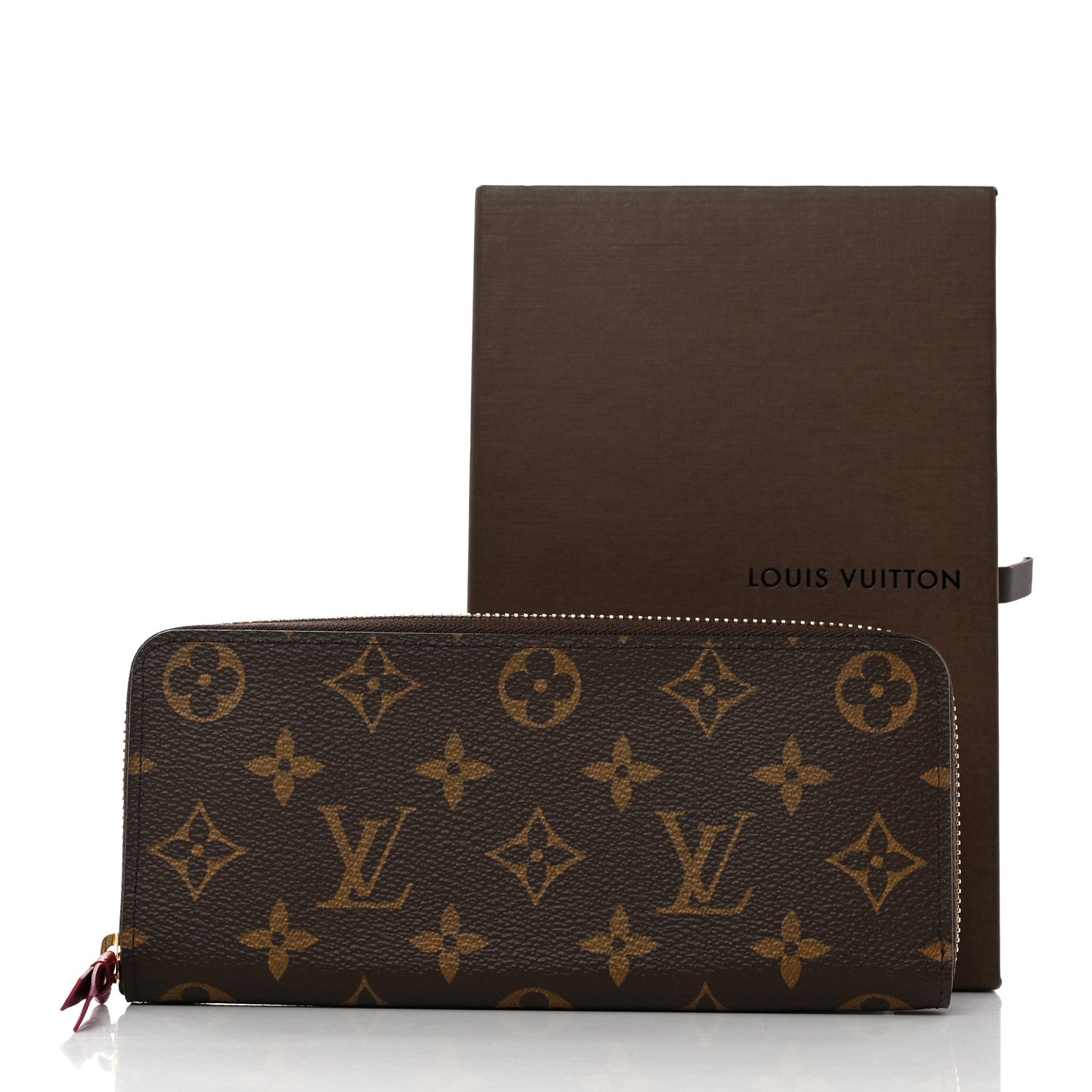 Louis Vuitton Monogram Clemence Wallet Fuchsia 7 of 7