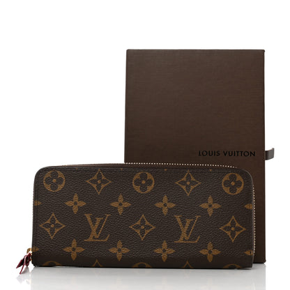 Louis Vuitton Monogram Clemence Wallet Fuchsia 7 of 7