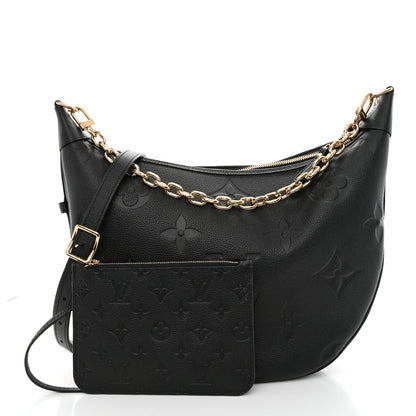 Louis Vuitton Empreinte Monogram Giant Loop Hobo Black 3 of 10