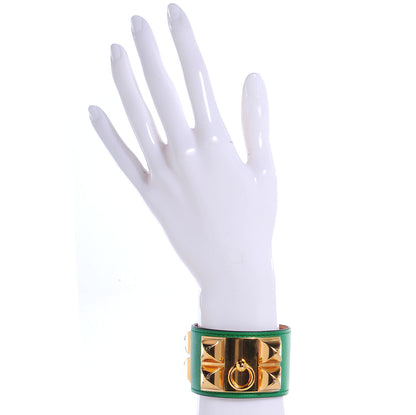 Hermes Swift Collier de Chien CDC Bracelet Bamboo Bambou Small 2 of 8