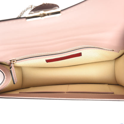 Valentino Garavani Vitello Medium Glam Lock Rockstud Flap Poudre 5 of 7