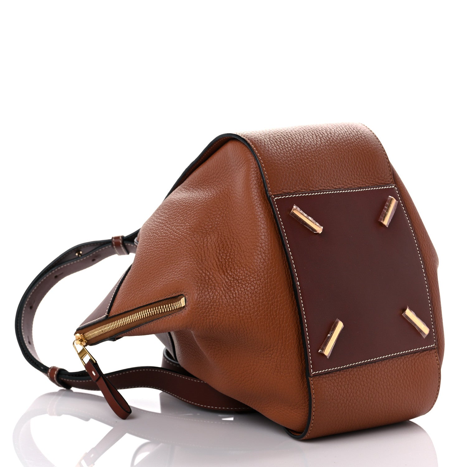 Loewe Grained Calfskin Small Hammock Shoulder Bag Tan 4 of 13
