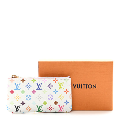 Louis Vuitton LV X TM Monogram Multicolor Key Pouch White 8 of 8