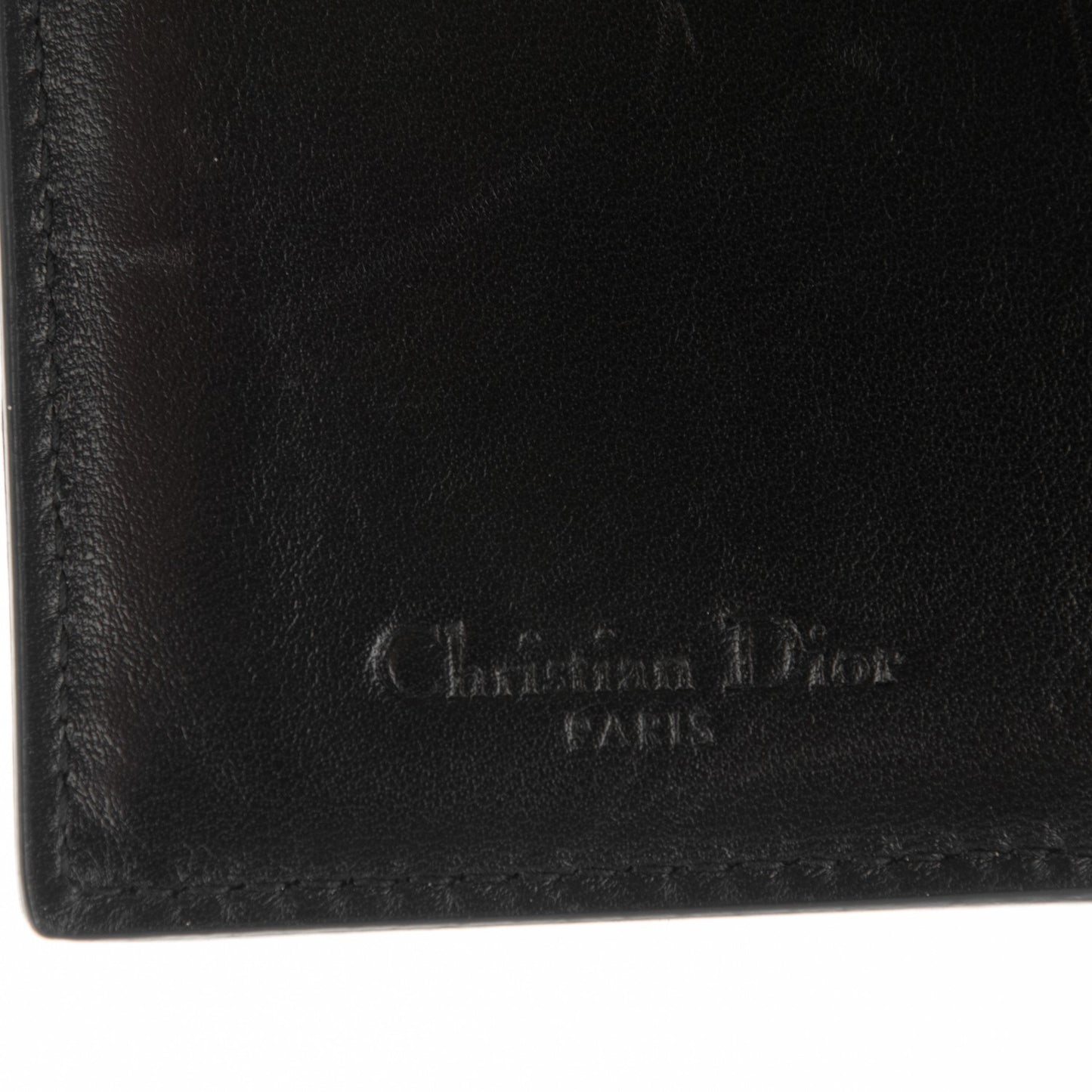 Lambskin Cannage Lady Dior Eden Wallet Black