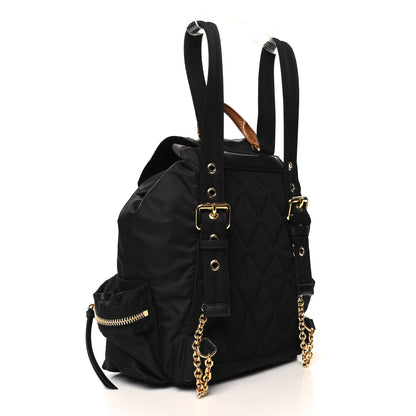 Burberry Nylon Medium Rucksack Backpack Black 3 of 9