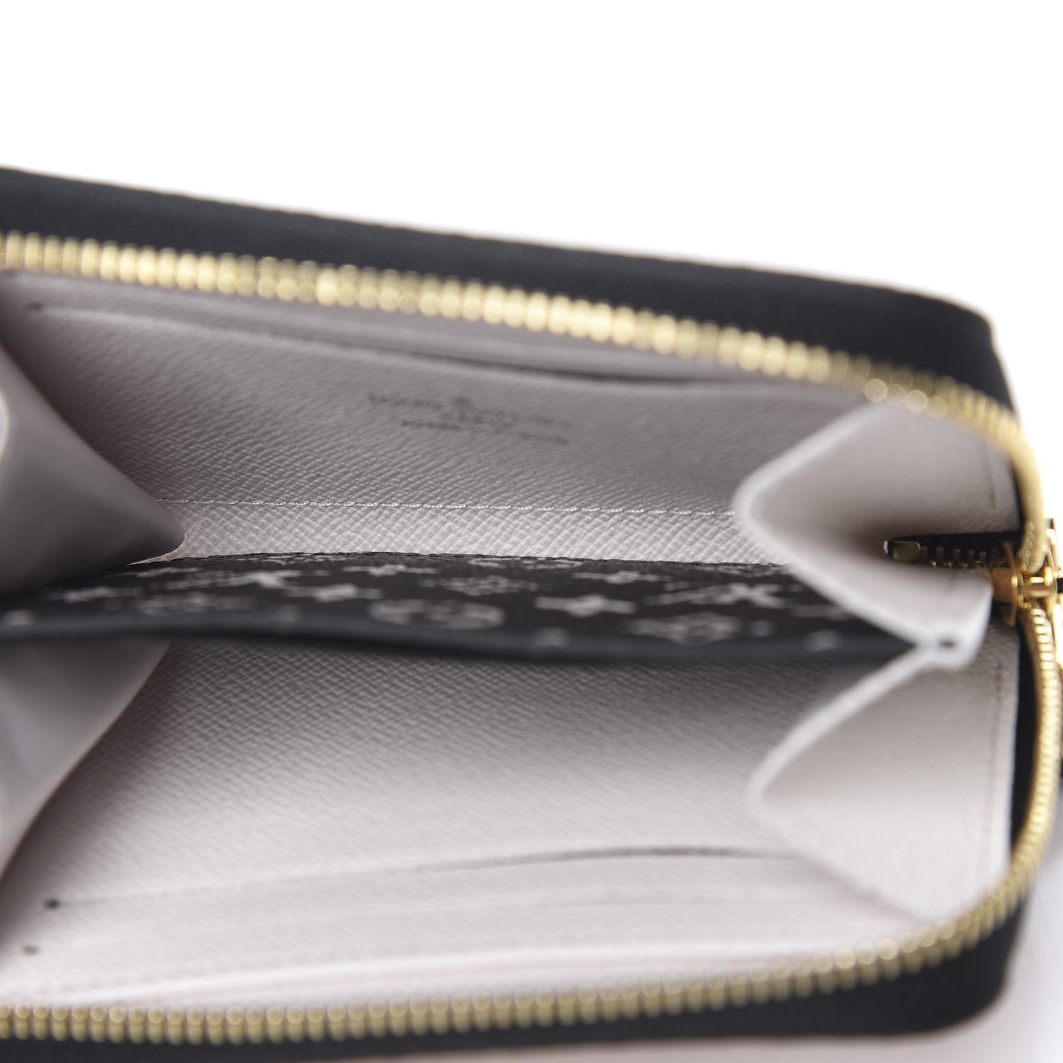 Louis Vuitton Monogram Giant Crafty Zippy Coin Purse Creme Caramel 4 of 7