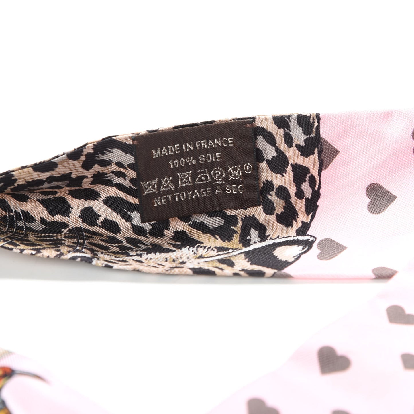 Silk Jungle Love Love Twilly Rose Pale Etoupe