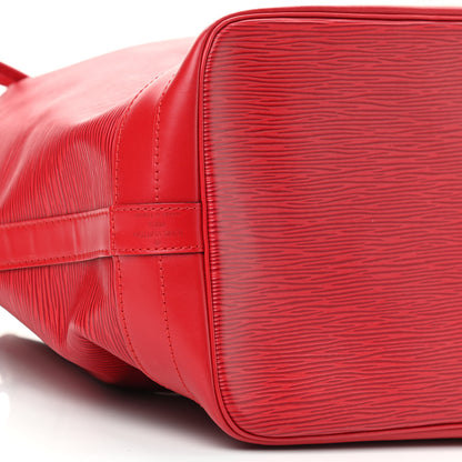 Louis Vuitton Epi Noe Castillan Red 8 of 9