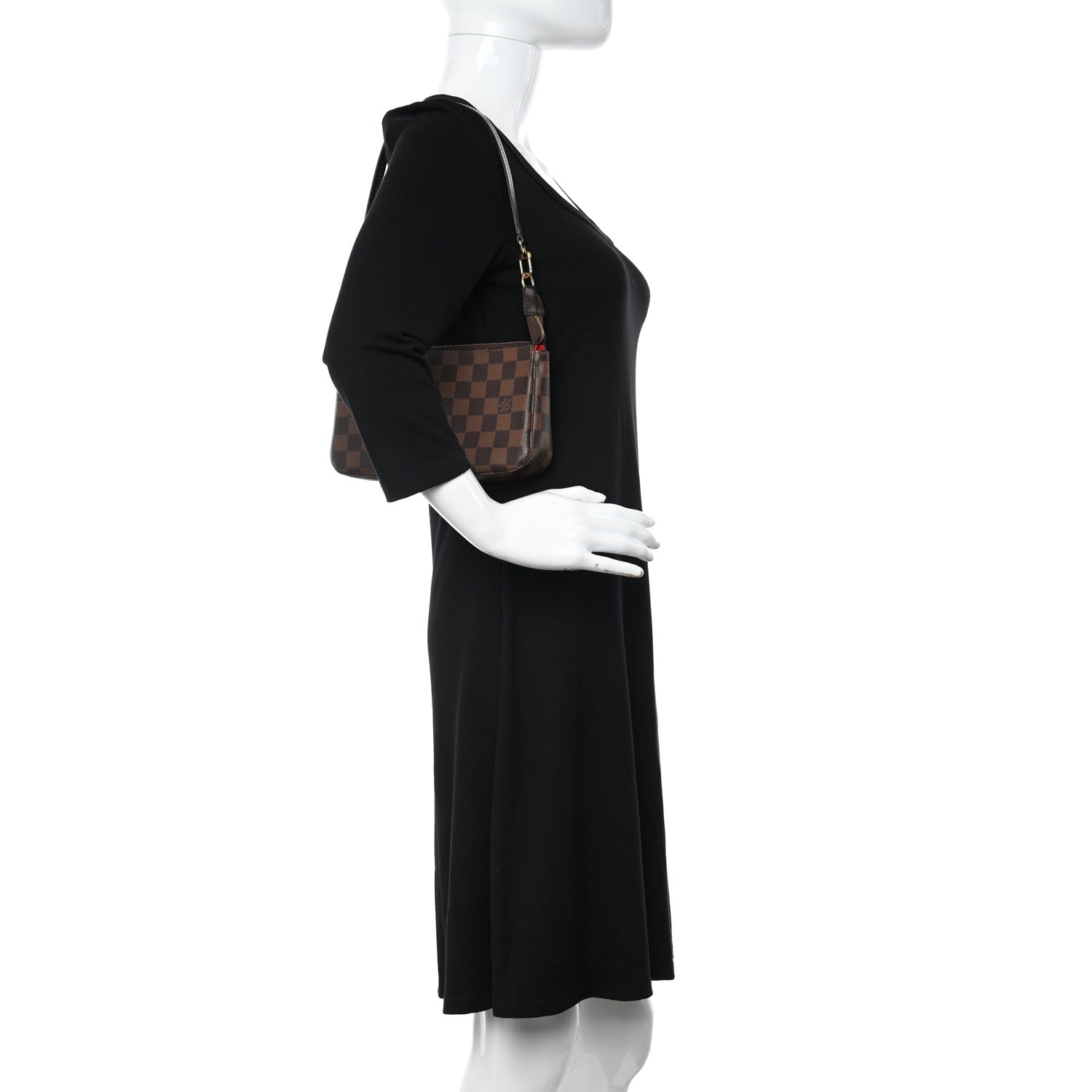 Louis Vuitton Damier Ebene Pochette Accessories NM 3 of 9