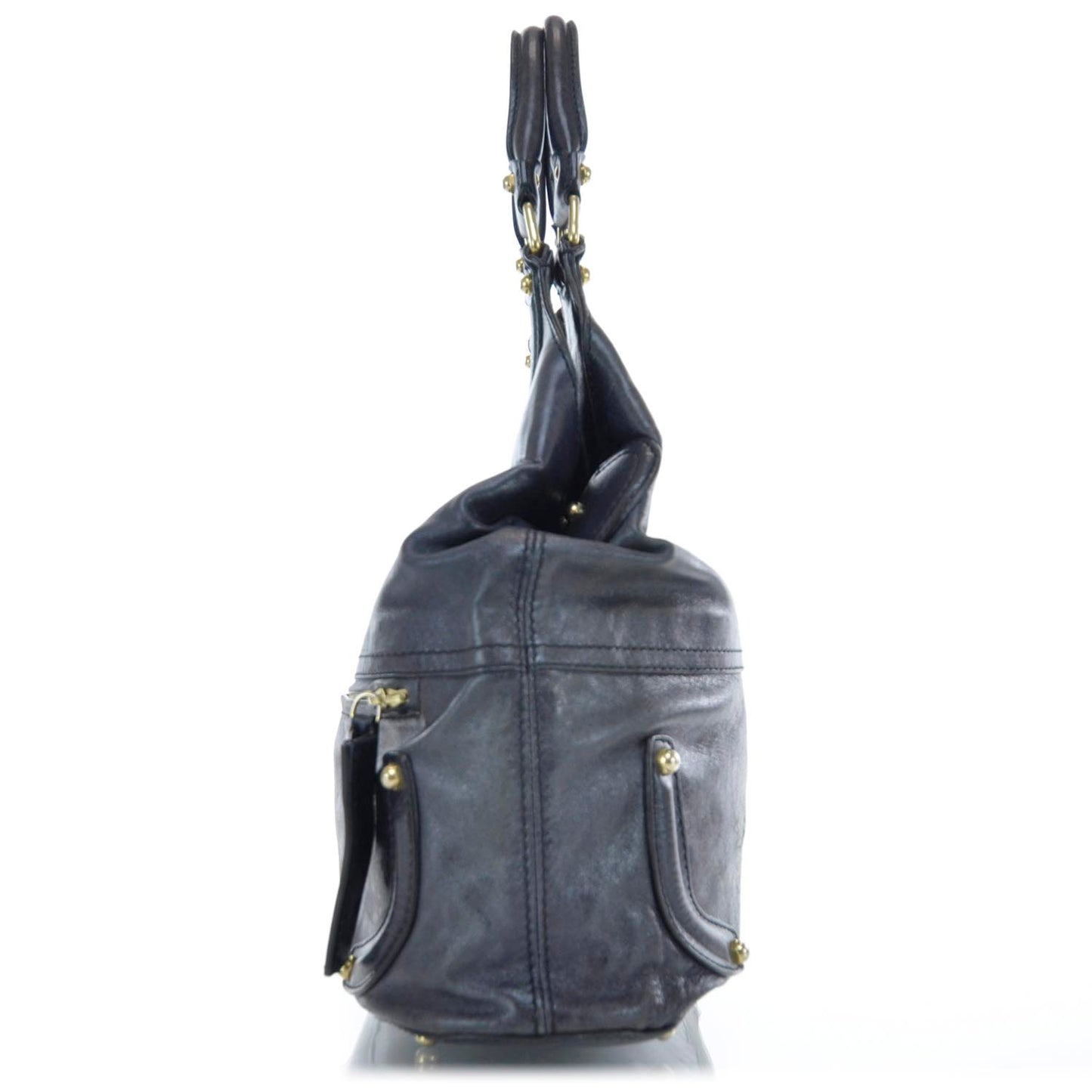 Leather Studded Bag