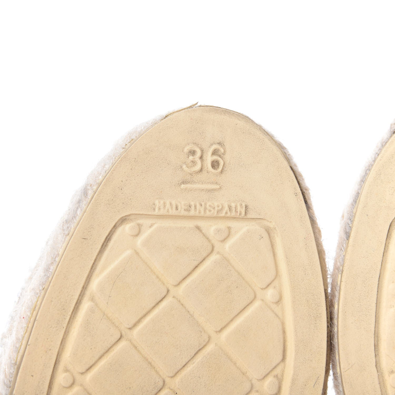 Chanel Tweed Patent CC Espadrilles 36 White 9 of 10