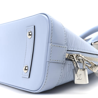 Louis Vuitton Epi Jacquard Alma BB Bleu Nuage 9 of 9