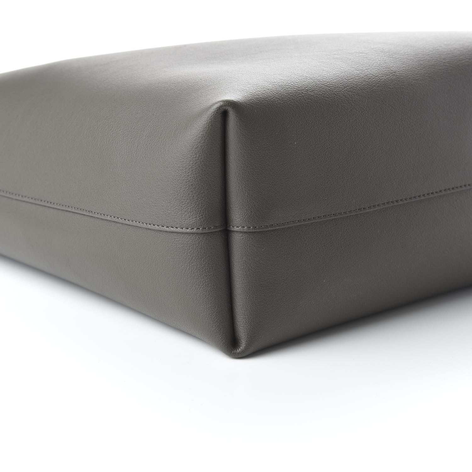 Saint Laurent Calfskin Large Shopping Tote Pebble 9 of 10