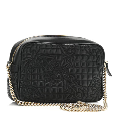 Versace Nappa Quilted Medusa Camera Bag Black 3 of 9
