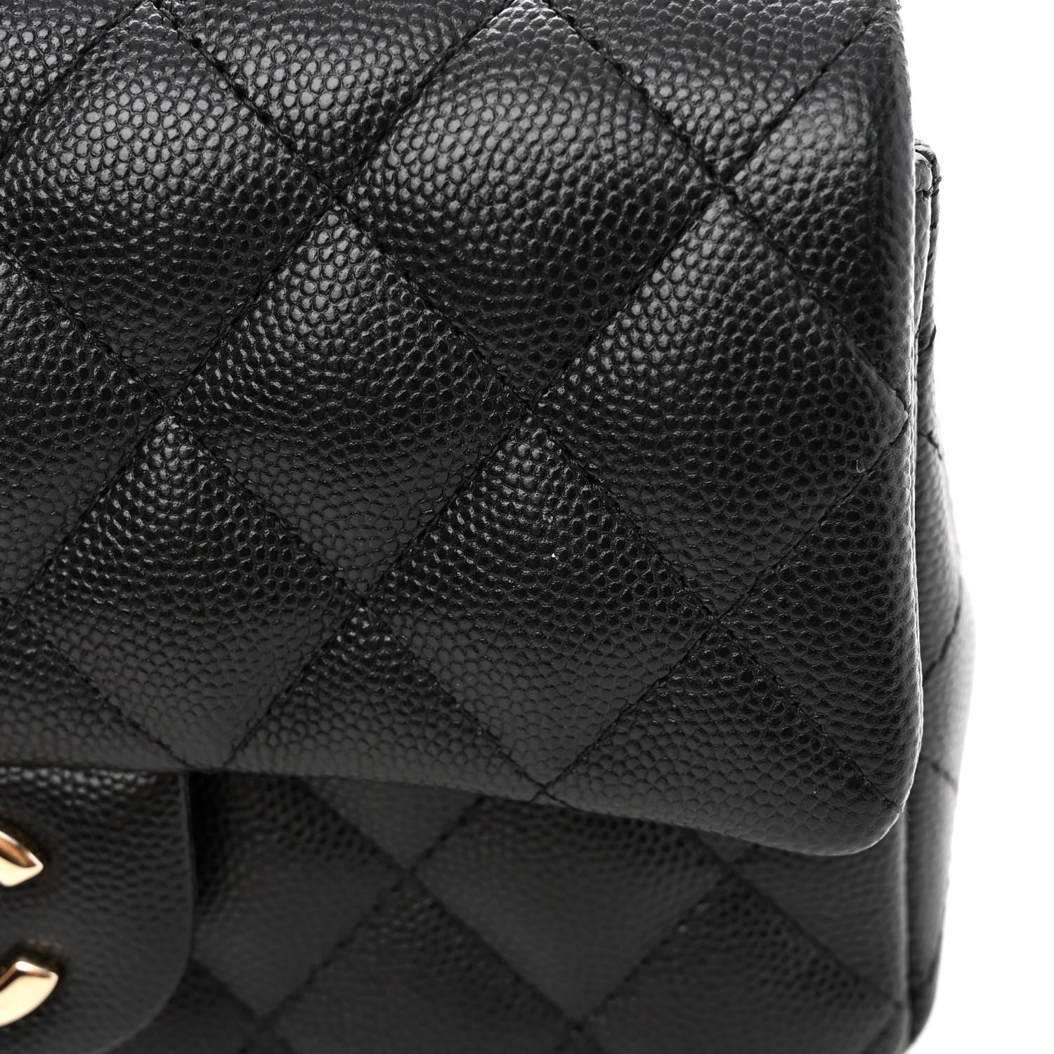 Chanel Caviar Quilted Mini Rectangular Flap Black 11 of 13