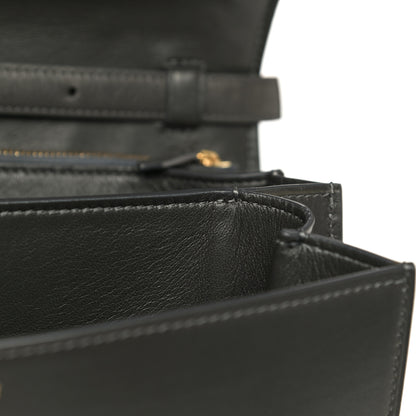 Celine Box Calfskin Medium Classic Box Flap Bag Grey 21 of 36