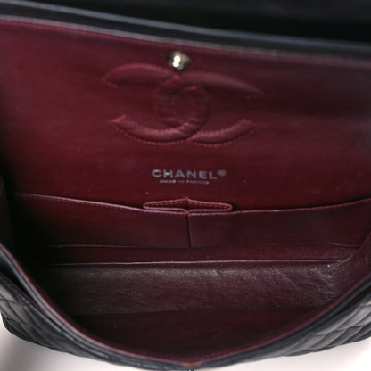 Chanel Lambskin Quilted Medium Double Flap Black 5 of 9