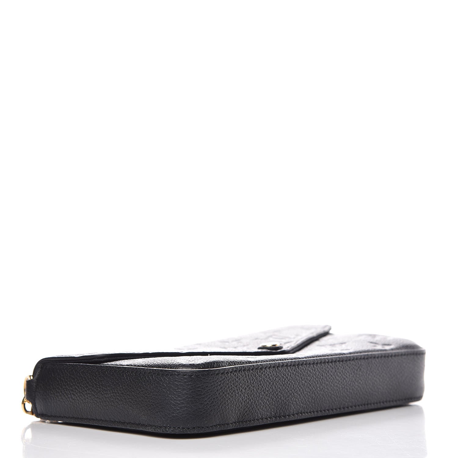 Louis Vuitton Empreinte Pochette Felicie Chain Wallet Black 4 of 10