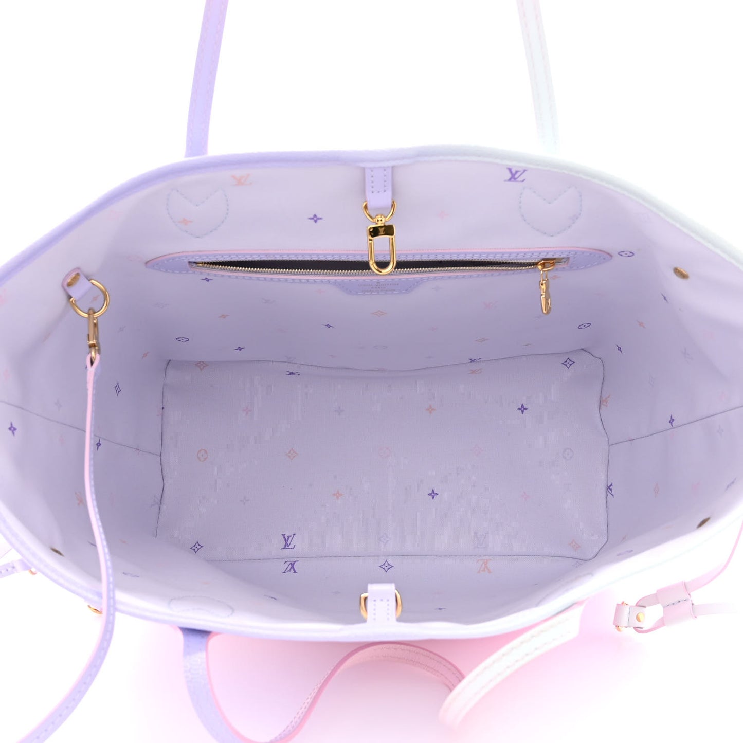 Monogram Giant Spring In The City Neverfull MM Sunrise Pastel
