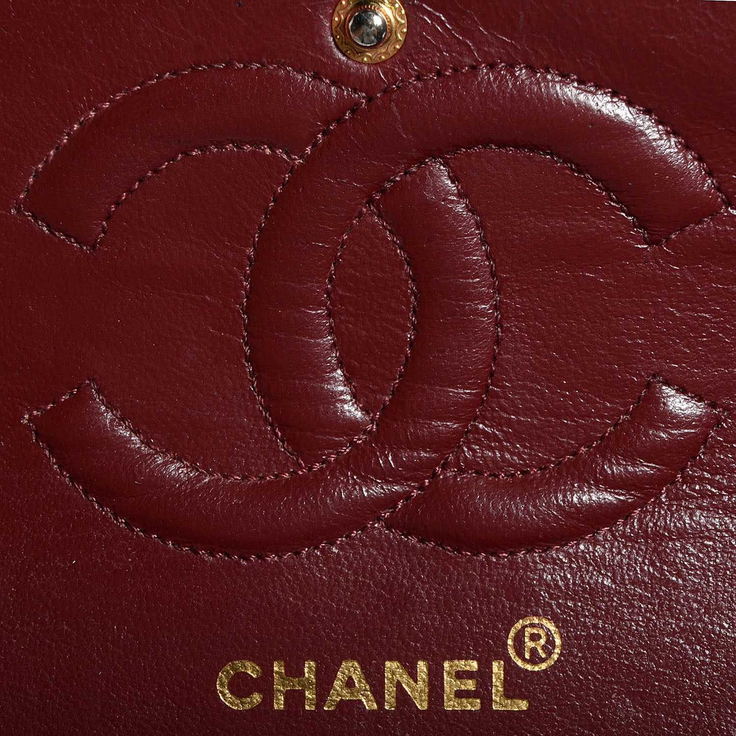 Chanel Lambskin Medium Double Flap Black 8 of 9