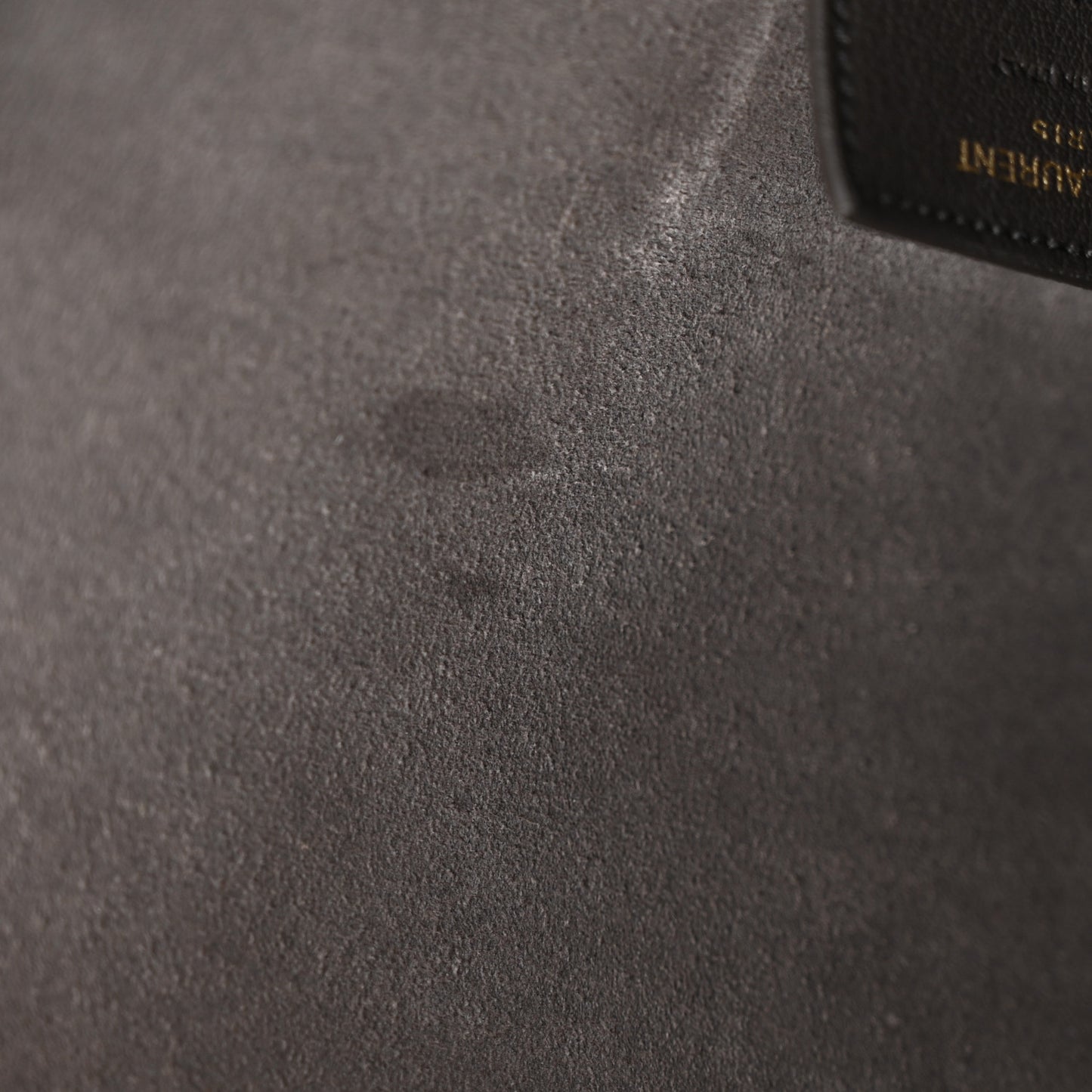 Calfskin Large Shopping Tote Asphalt