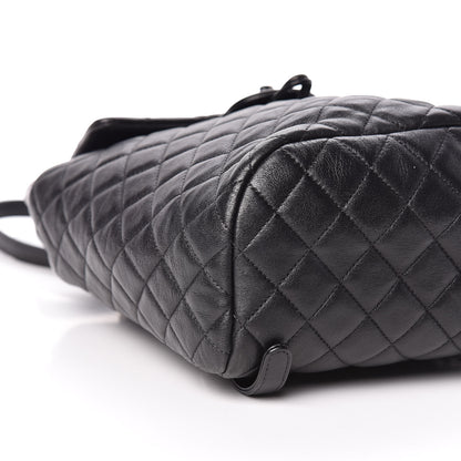 Chanel Lambskin Quilted Small Urban Spirit Backpack Black 5 of 12