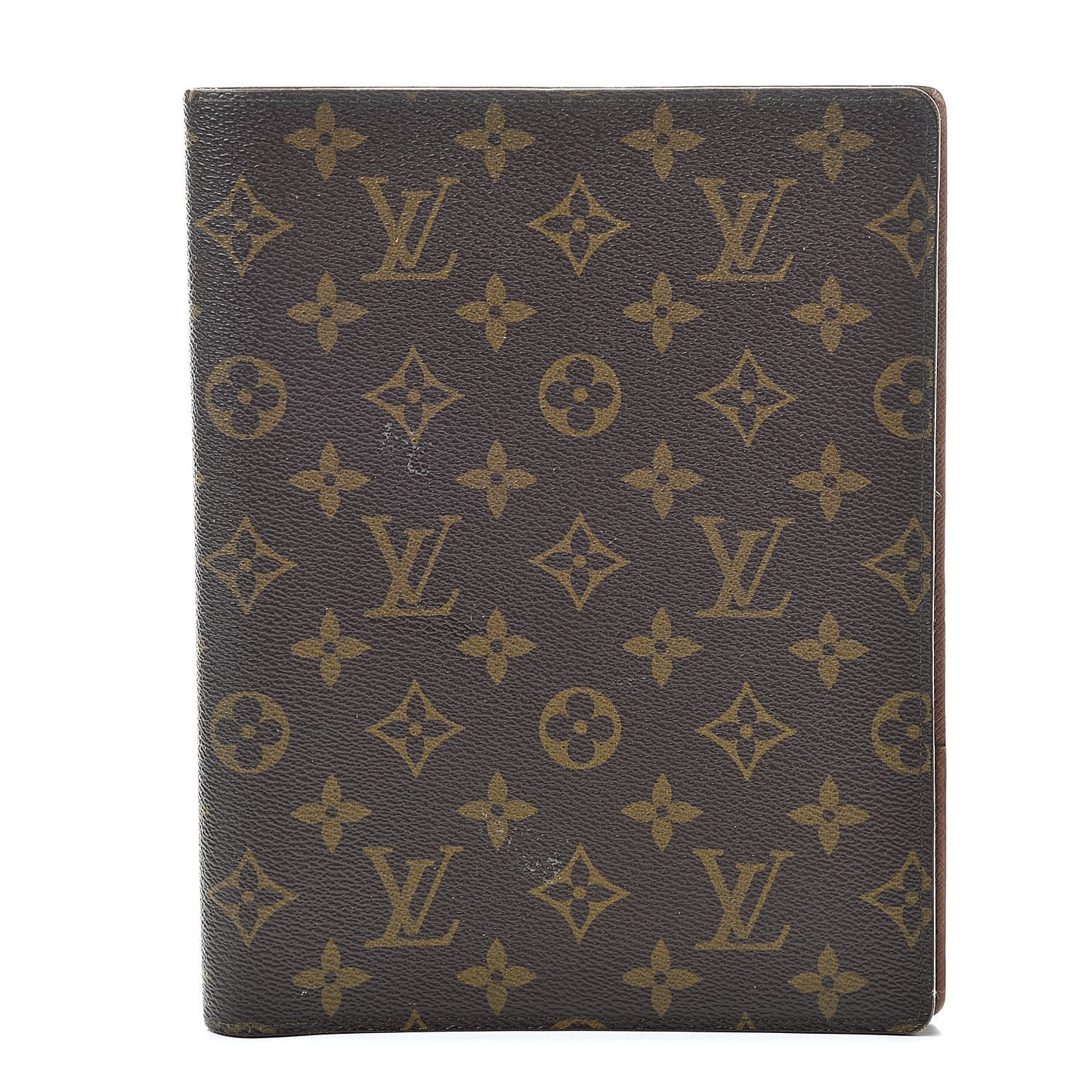 Monogram Desk Agenda Cover