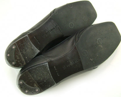 Bottega Veneta Leather Wing Tip Flats 35 Nero 4 of 7