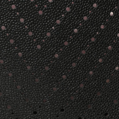 Chanel Perforated Grained Calfskin Large Shopping Tote Black 8 of 10