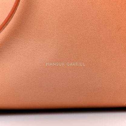 Mansur Gavriel Calfskin Mini Mini Bucket Bag Camello Rosa 5 of 15