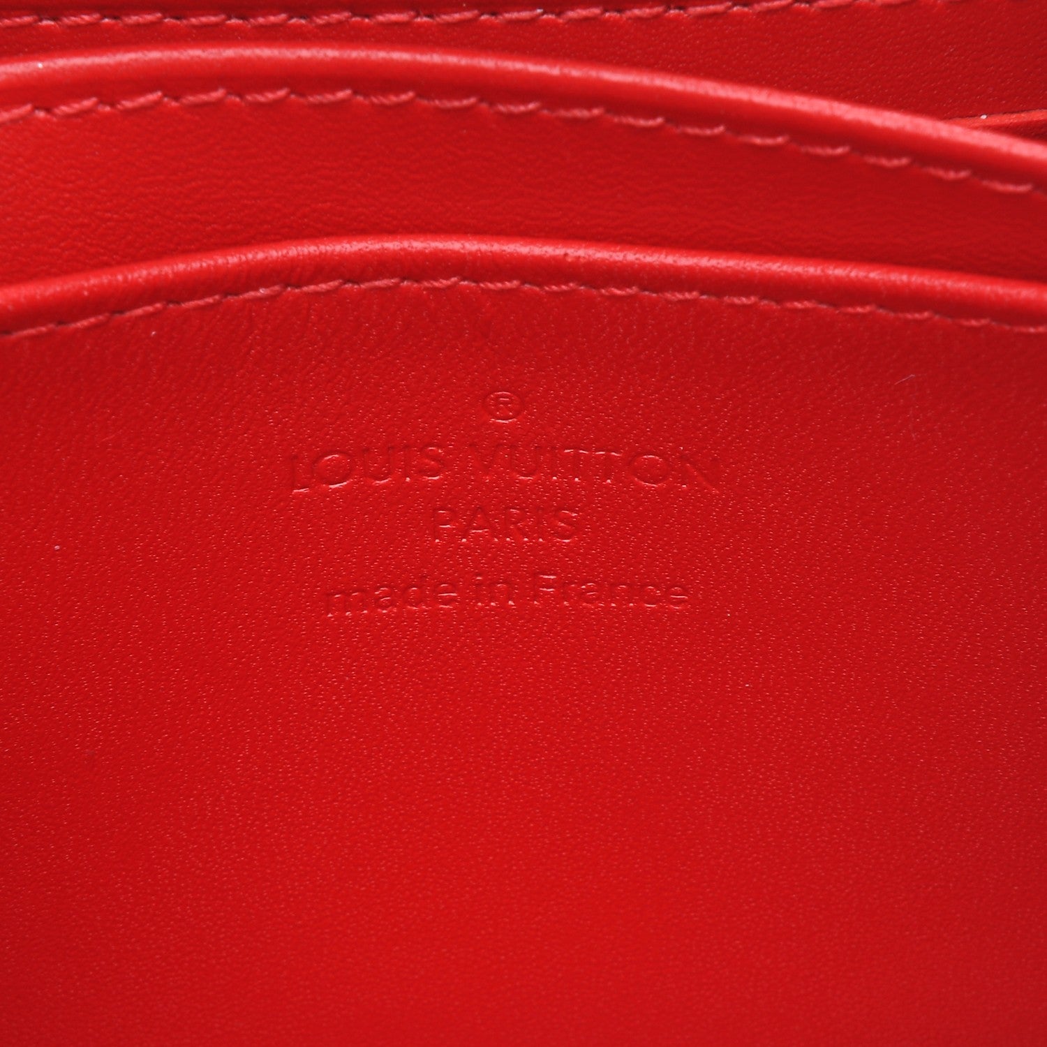 Louis Vuitton Vernis Zippy Coin Purse Cherry 6 of 6