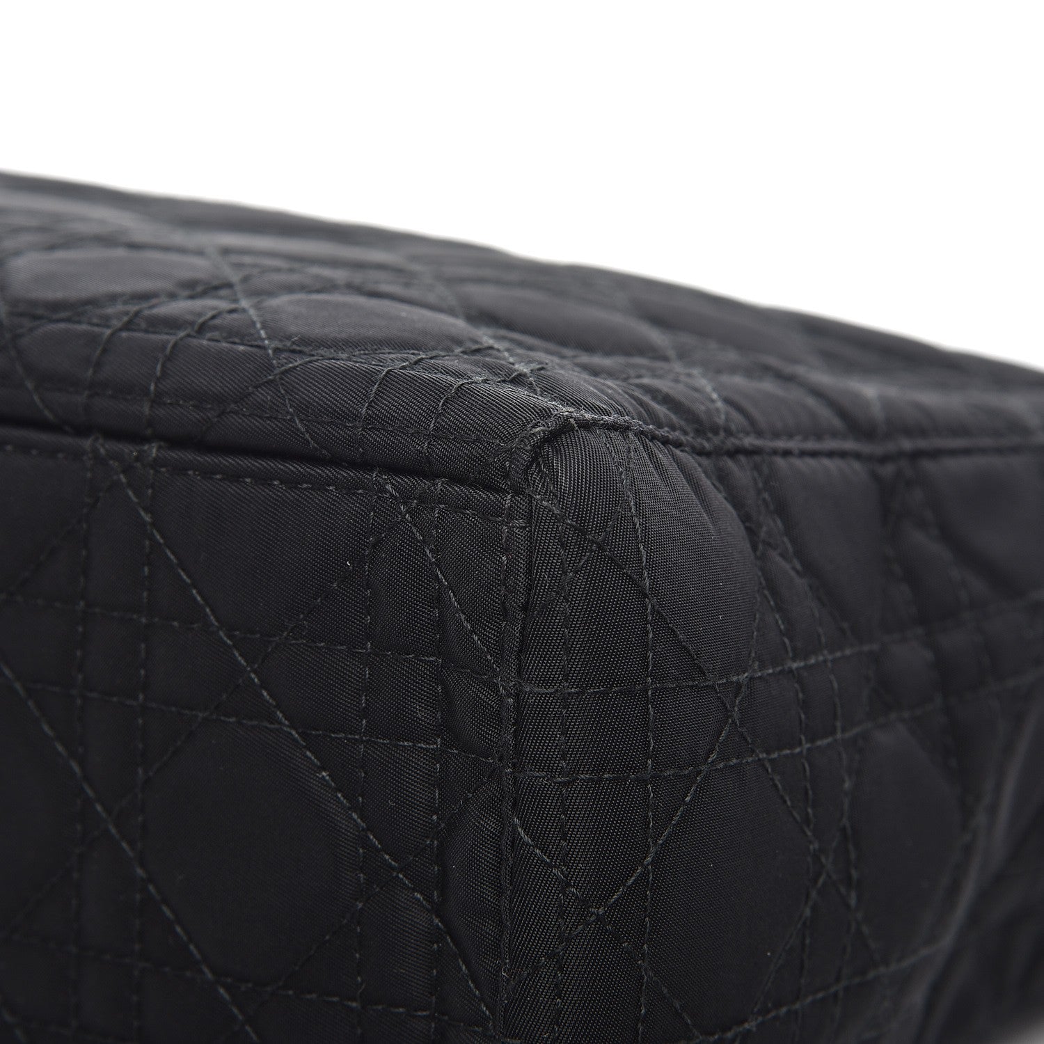 Christian Dior Nylon Cannage Large Lady Dior Black 12 of 12