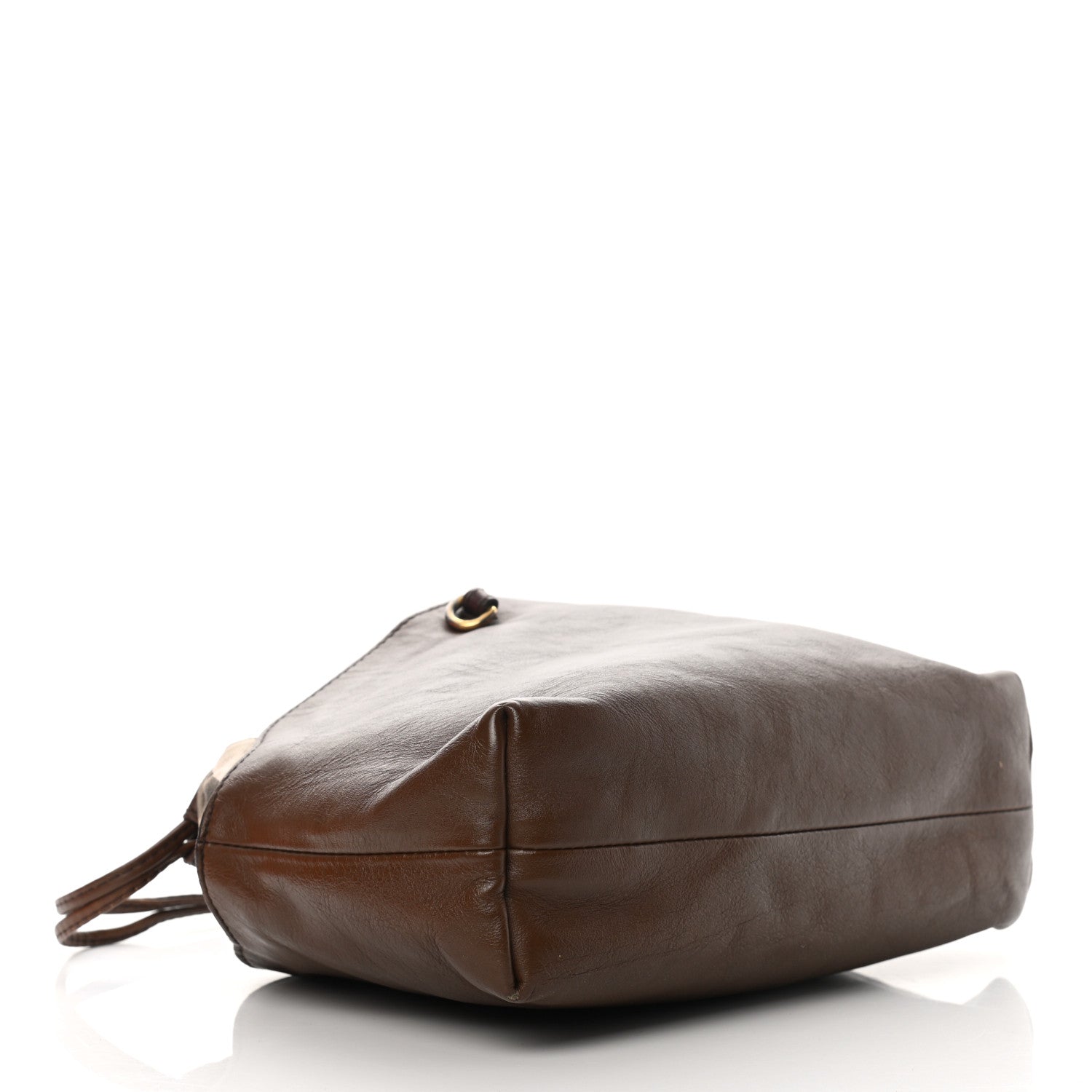 Burberry Calfskin House Check Little Crush Tan 4 of 13