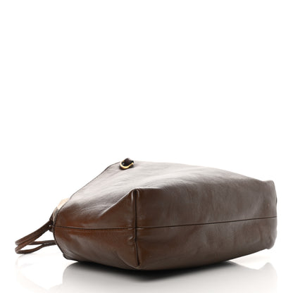 Burberry Calfskin House Check Little Crush Tan 4 of 13