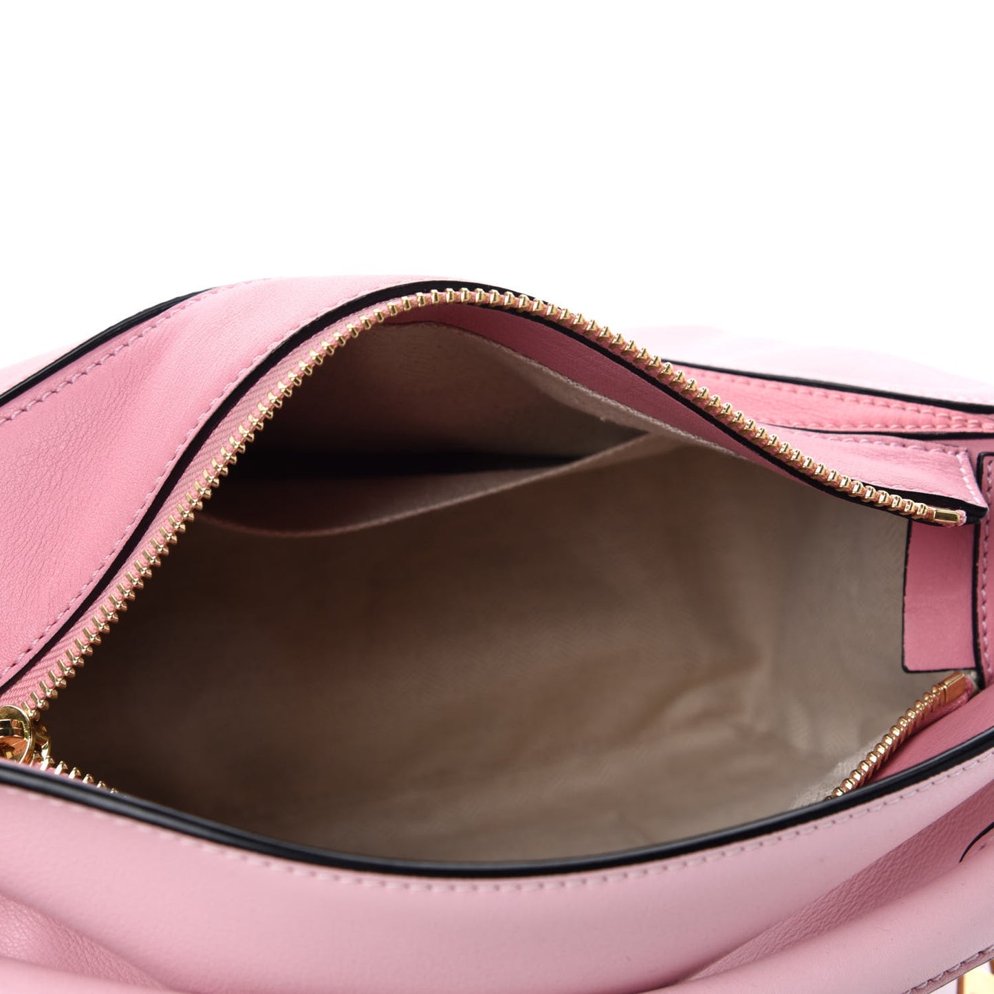 Calfskin Small Puzzle Bag Soft Pink