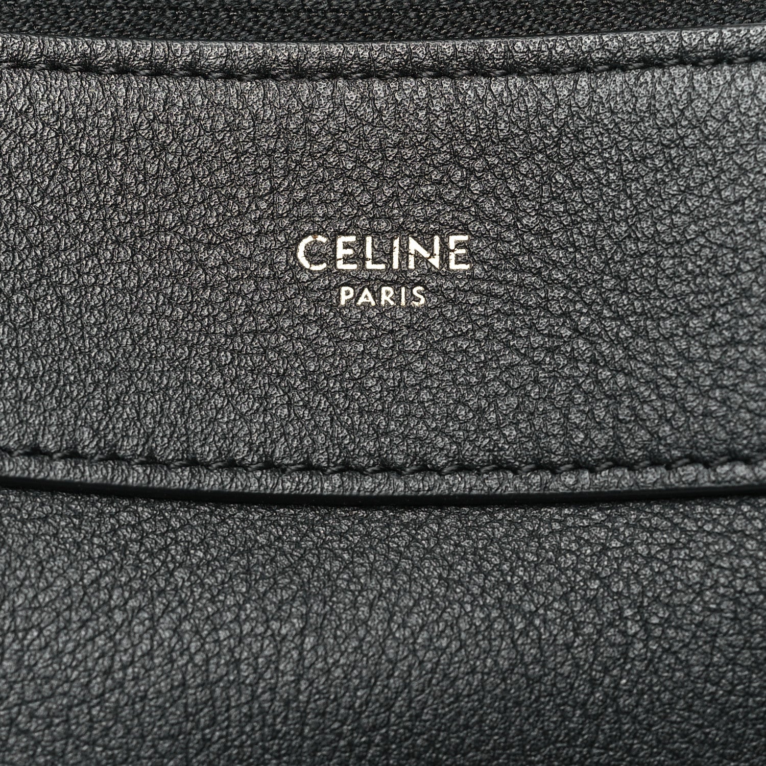 Celine Supple Calfskin Large Romy Shoulder Bag Black 6 of 11