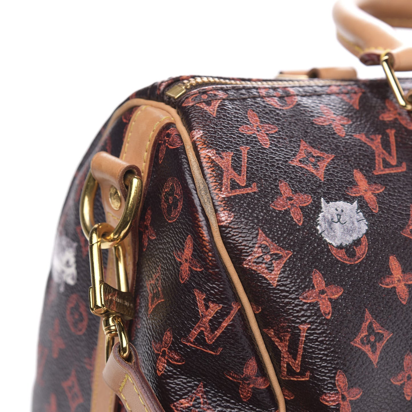 Catogram Speedy Bandouliere 30 Marron