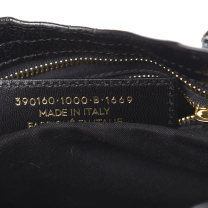 Balenciaga Chevre Gold Metallic Edge Hardware Mini City Black 8 of 12