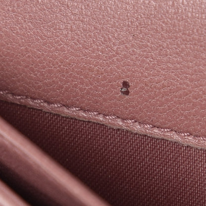 Chanel Lambskin Camellia Embossed Yen Wallet Black 10 of 11