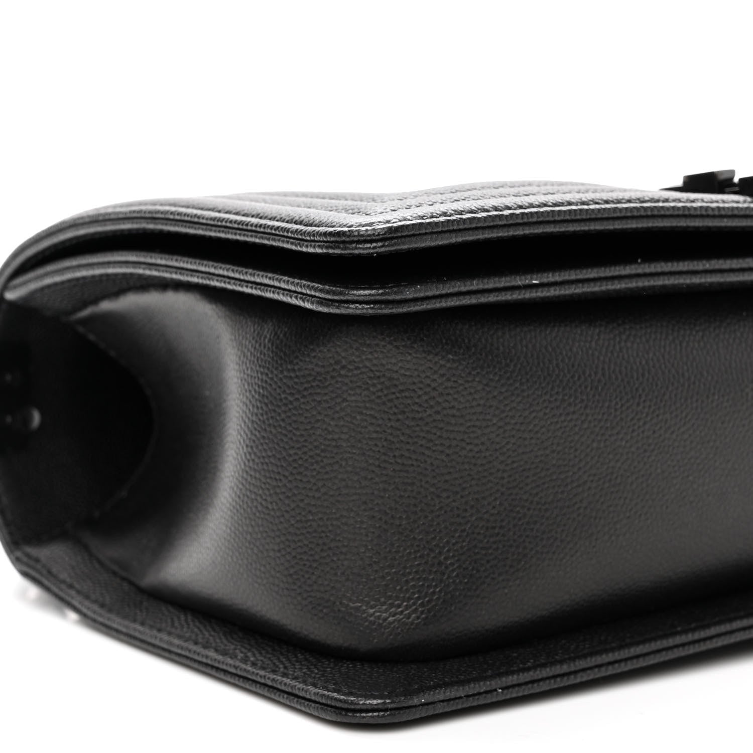 Chanel Caviar Quilted Medium Boy Flap So Black 9 of 10
