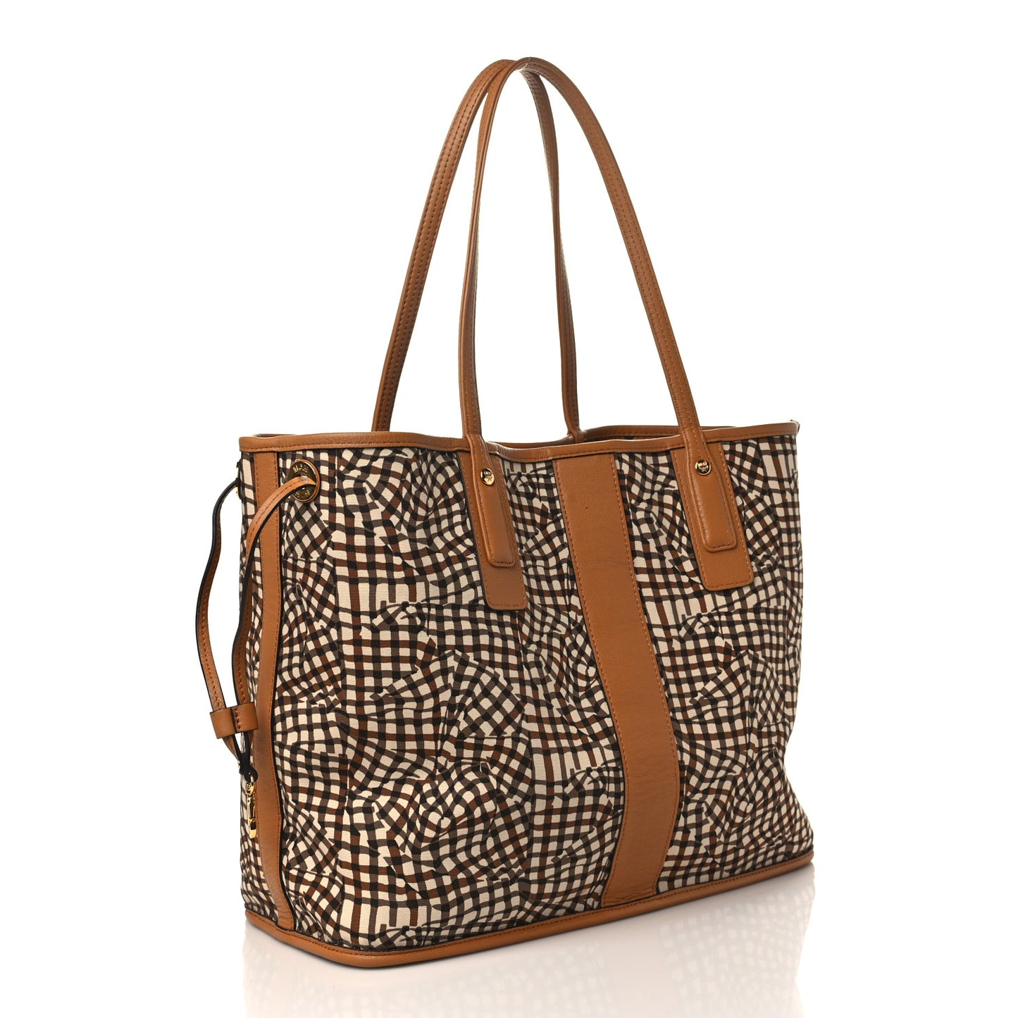 Visetos Medium Liz Reversible Shopper Tote Cognac
