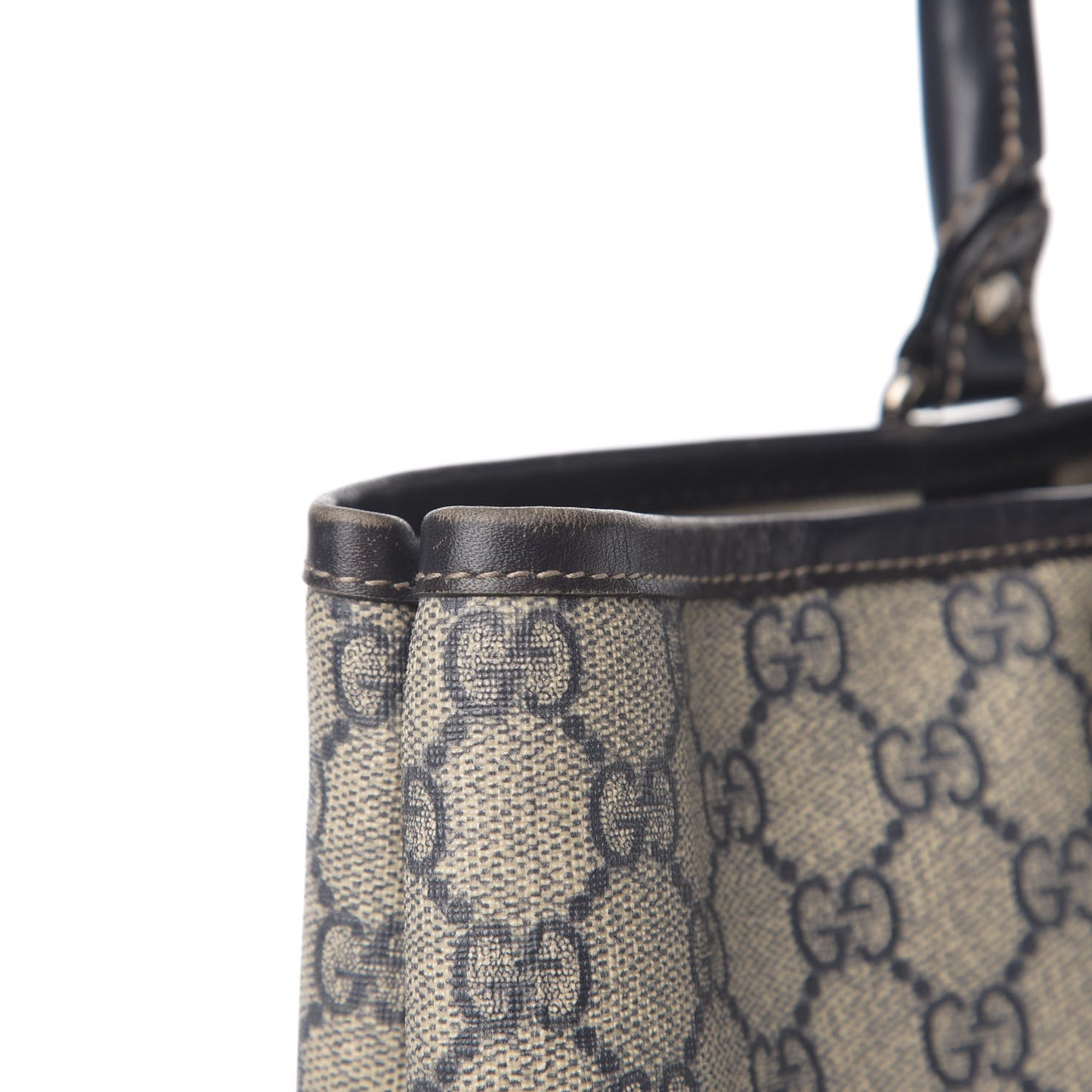 GG Plus Monogram Joy Vertical Tote Navy