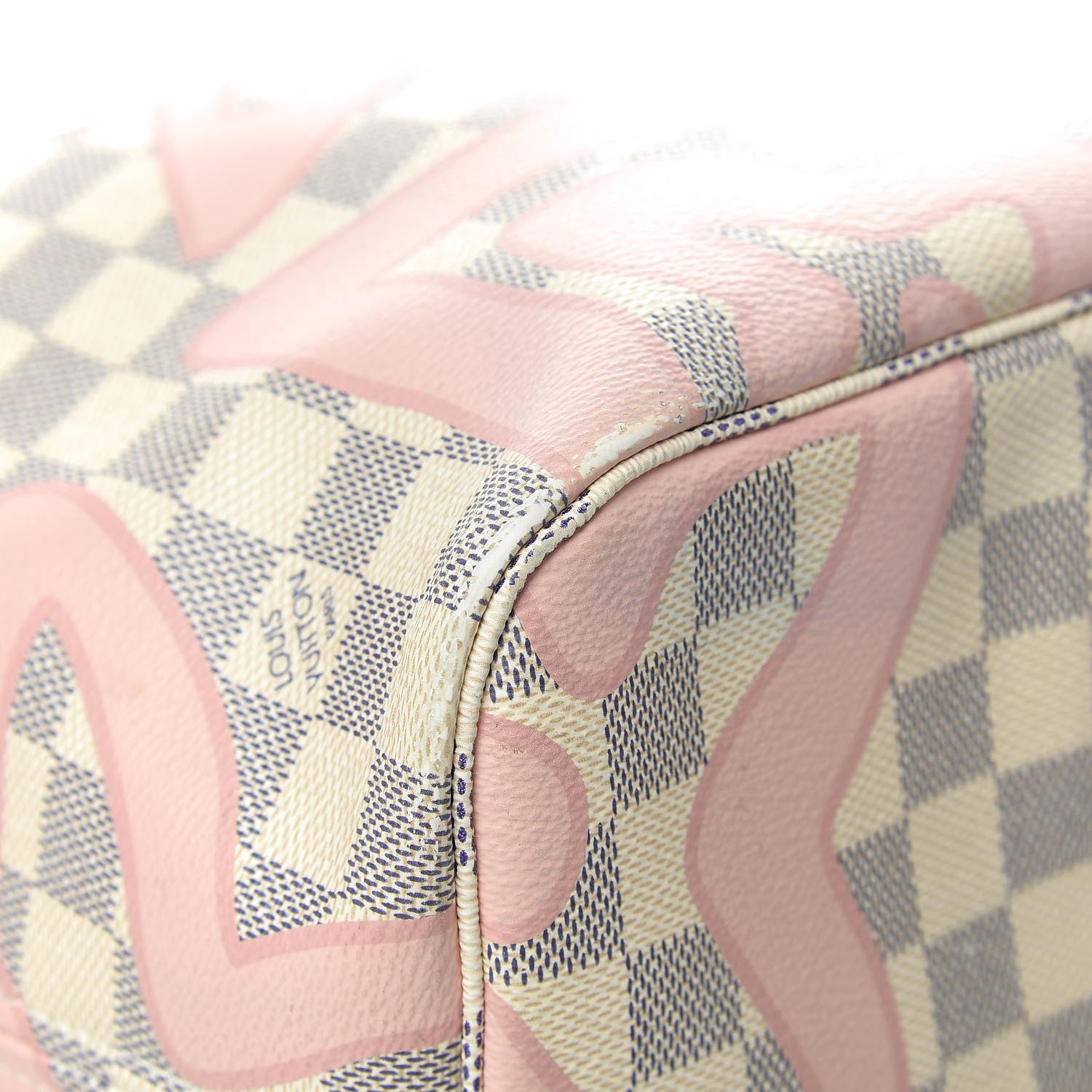 Louis Vuitton Damier Azur Tahitienne Neverfull MM 15 of 19