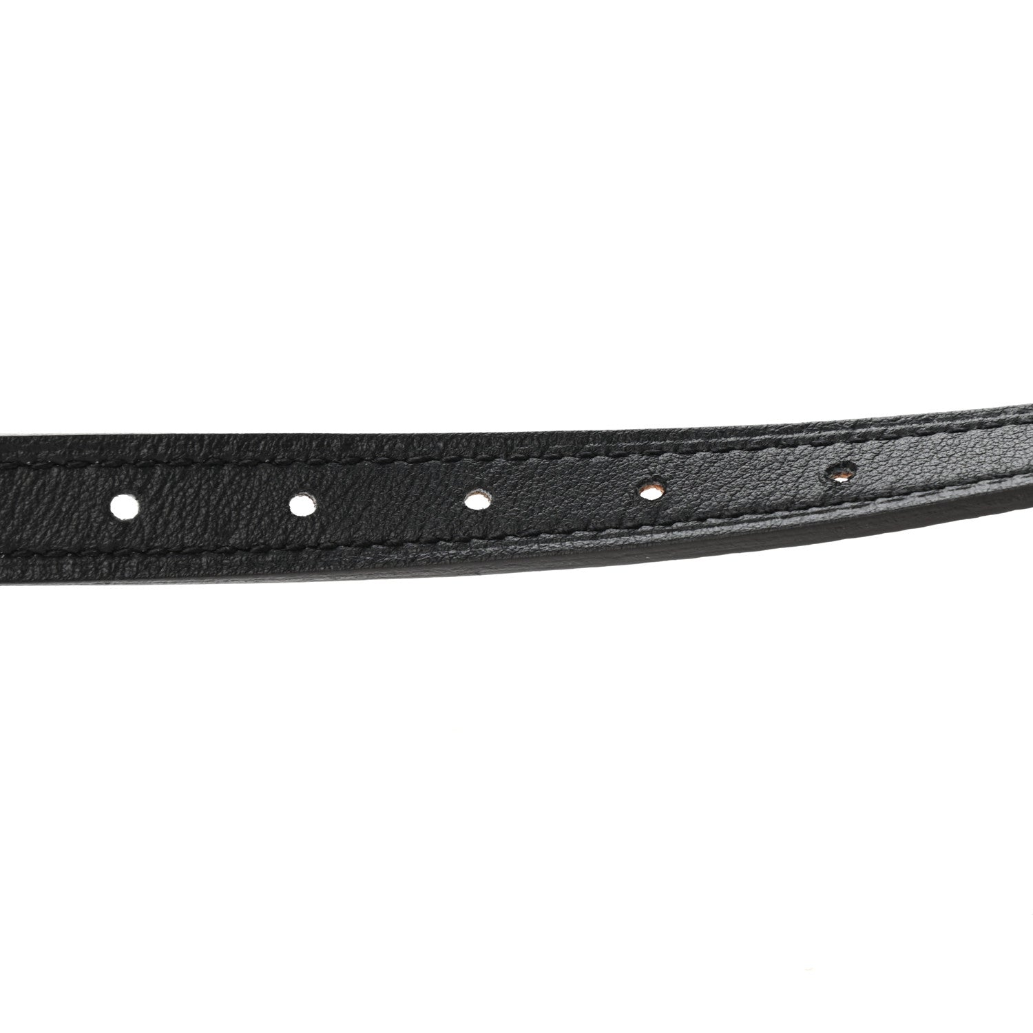 Hermes Epsom Swift 13mm Belt Strap 80 Gold Black 7 of 8