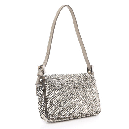 Fendi Beaded Baguette Gold 3 of 14