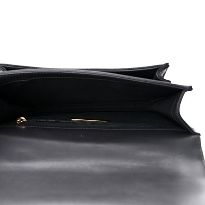 Chanel Calfskin Caviar Quilted Chain Handle Flap Black 4 of 18
