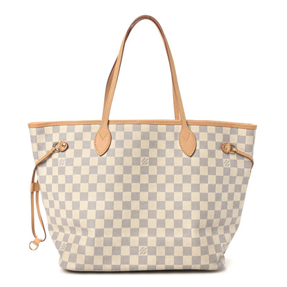 Louis Vuitton Damier Azur Neverfull MM 1 of 9